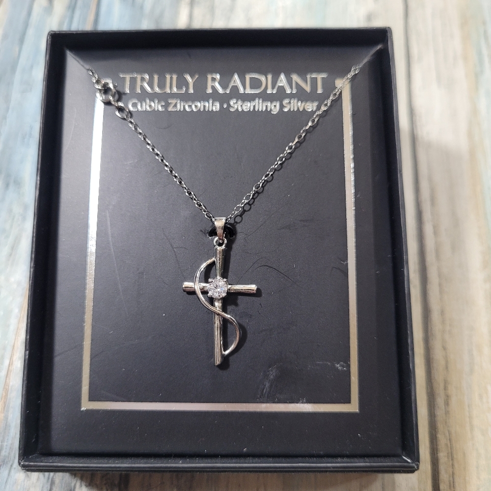Truly Radiant Cross Necklace.